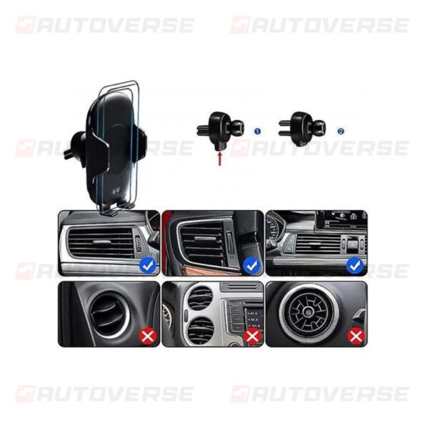 130.Support telephone et Chargeu Sans Fil9