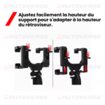131.Support telephone de voiture universel GPS 360 degrés3