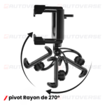 131.Support telephone de voiture universel GPS 360 degrés3
