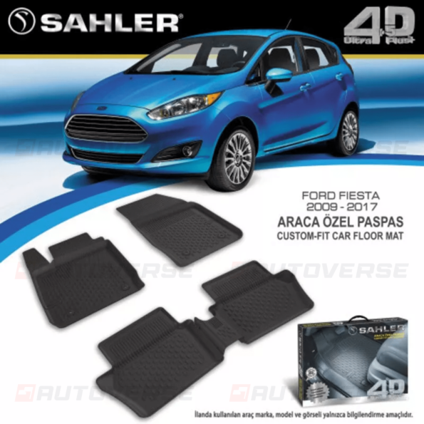 143.Tapis voiture Ford Fiesta sur mesure