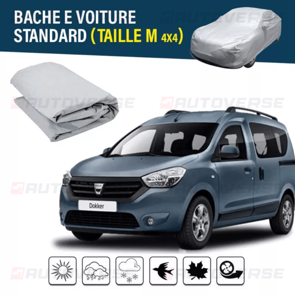 154.Bache de voiture standard (taille L 4X4)2