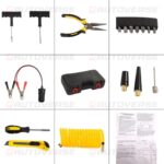 184.Compresseur d’air à double cylindre avec boite outillage complet2