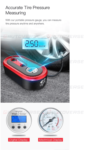 186.Gonfleur pneu voiture 12 V4