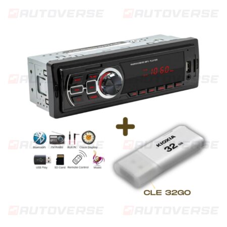 Poste Radio auto + Cle USB 32Go