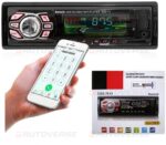 201.Autoradio USB _ SD _ MP3 Bluetooth FM avec 1 télécommande DIN 1