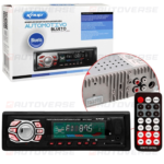 201.Autoradio USB _ SD _ MP3 Bluetooth FM avec 1 télécommande DIN 1