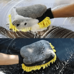 257.Mercure product Gants en Microfibre Gant de Lavage de Voiture épais