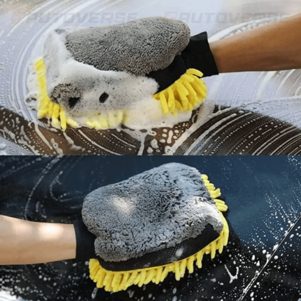 257.Mercure product Gants en Microfibre Gant de Lavage de Voiture épais 5