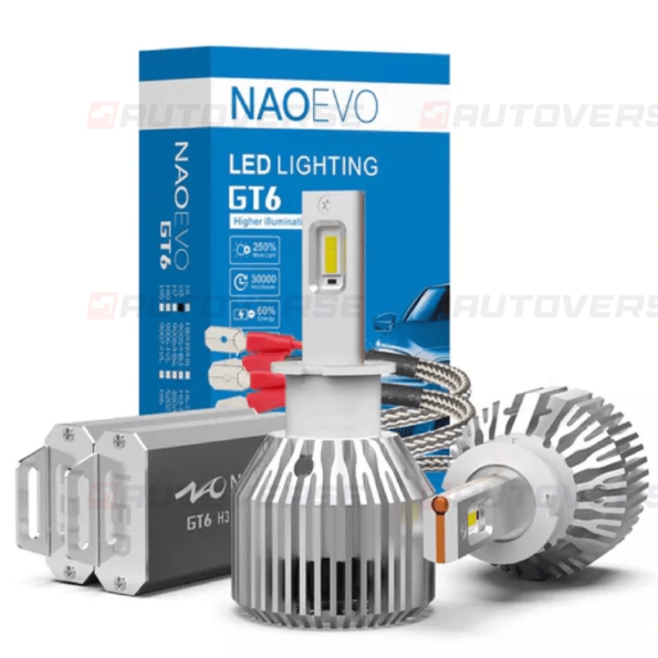 67.H3 LED Headlight Bulb 90W 10000LM White _ NAOEVO GT6 Series4