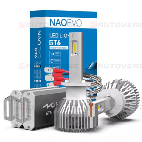 68.H1 LED Headlight Bulb 90W 10000LM White _ NAOEVO GT6 Series4