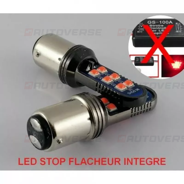 80.Led Stop Flasheur Rouge Feu Freinage pour voiture2