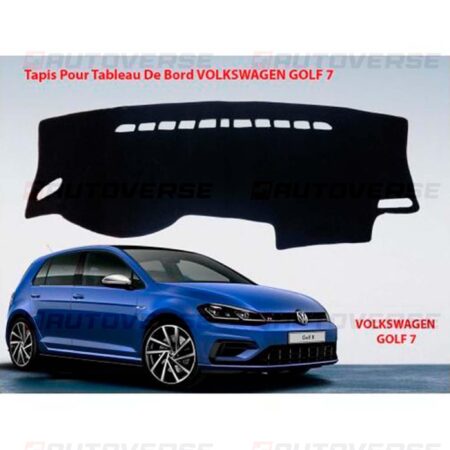 Tapis tableau de bord golf 7 noir