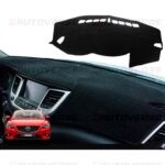Tapis tableau de bord mazda 3 noir