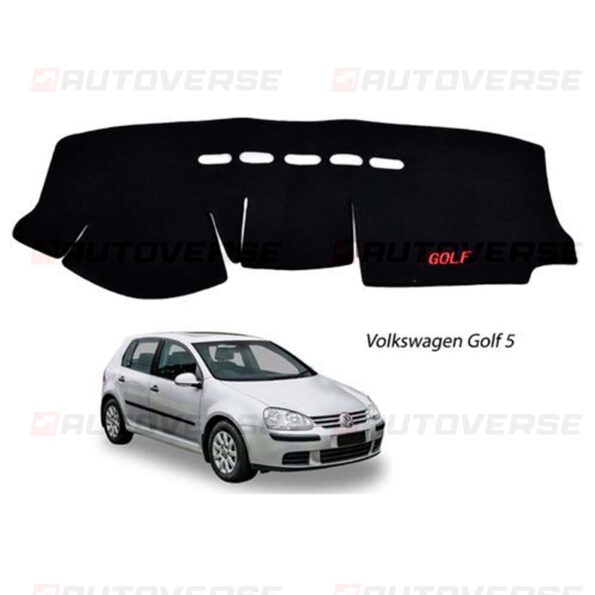 47.Tapis tableau de bord golf 5 noir