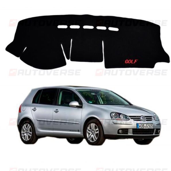 48.Tapis tableau de bord golf 4 noir