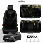 Housse de siège Dacia Sandero 2013-2026 — Timberline Kodiak Jaune