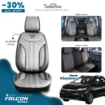 Housse de siège Dacia Stepway — Timberline Falcon Gris