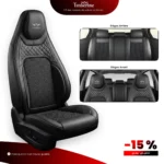 Housse de siège voiture universelle — Timberline Cubra Noir