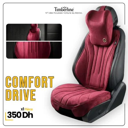 Housse de siège voiture universelle — Timberline Comfort Drive Bordeaux