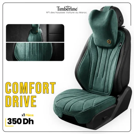 Housse de siège voiture universelle — Timberline Comfort Drive Vert