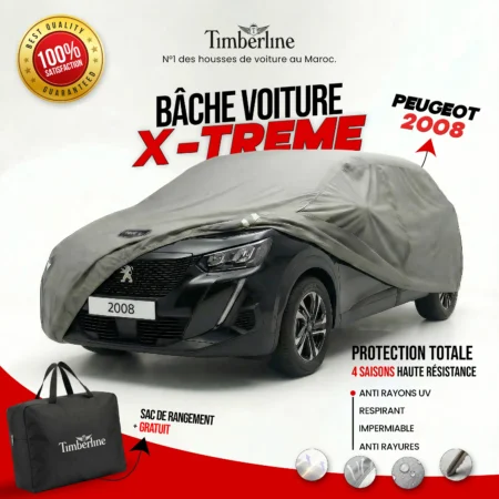 Bâche de voiture Peugeot 2008 — Timberline X-treme Protect