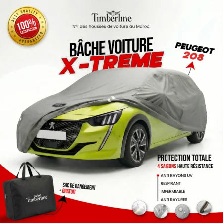 Bâche de voiture Peugeot 208 — Timberline X-treme Protect