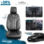 Housse de siège voiture universelle — Timberline Falcon Noir