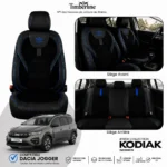Housse de siège Dacia Jogger 2022-2026 — Timberline Kodiak Bleu