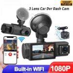 Caméra 360° voiture — vue panoramique 4 caméras