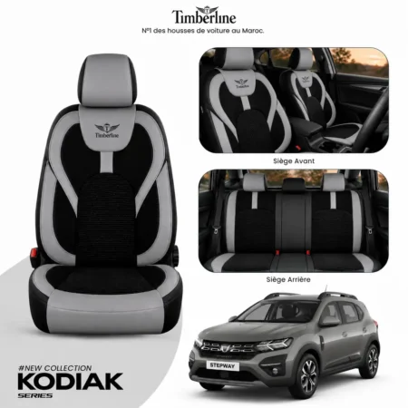 Housse de siège Dacia Stepway 2013-2026 — Timberline Kodiak