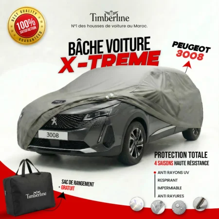 Bâche de voiture Peugeot 3008 — Timberline X-treme Protect